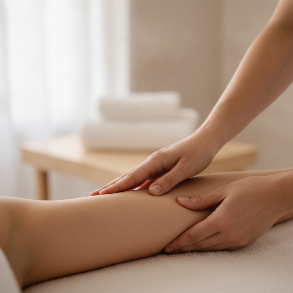 Lymphatic Drainage Massage just hands